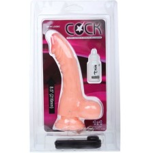 BAILE - REALISTIC COCK DILDO WITH VIBRATION 21.6 CM