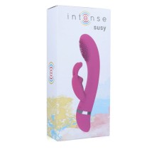 INTENSE - SUSY OSZILLIERENDER VIBRATOR AUS SILIKON KANINCHEN ROSA