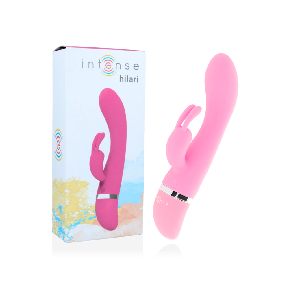 INTENSE - HILARI PINK SILICON LUXE VIBRATOR