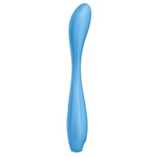 SATISFYER - G-SPOT FLEX 4+ MULTI VIBRATOR APP BLUE