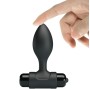 PRETTY LOVE - VIBRA BUTT 10 VIBRATIONEN ANALSTECKER SCHWARZ