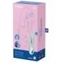 SATISFYER - AIR PUMP BUNNY 5+ INFLATABLE RABBIT VIBRATOR APP GREEN