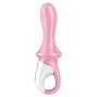 SATISFYER - AIR PUMP BOOTY 5+ VIBRADOR ANAL INFLVEL ROSA
