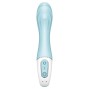 SATISFYER - AIR PUMP VIBRADOR 5+ APLICATIVO VIBRADOR INFLVEL G-SPOT AZUL