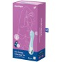 SATISFYER - AIR PUMP VIBRADOR 5+ APLICATIVO VIBRADOR INFLVEL G-SPOT AZUL