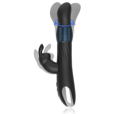 BRILLY GLAM - MOEBIUS VIBRADOR RABBIT E ROTADOR + CONTROLO REMOTO WATCHME