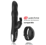 BRILLY GLAM - MOEBIUS VIBRADOR RABBIT E ROTADOR + CONTROLO REMOTO WATCHME