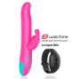 HAPPY LOKY - PLUTO RABBIT VIBRATOR & ROTATOR + WATCHME REMOTE CONTROL
