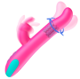 HAPPY LOKY - PLUTO VIBROMASSEUR RABBIT ET ROTATIF + TÉLÉCOMMANDE WATCHME