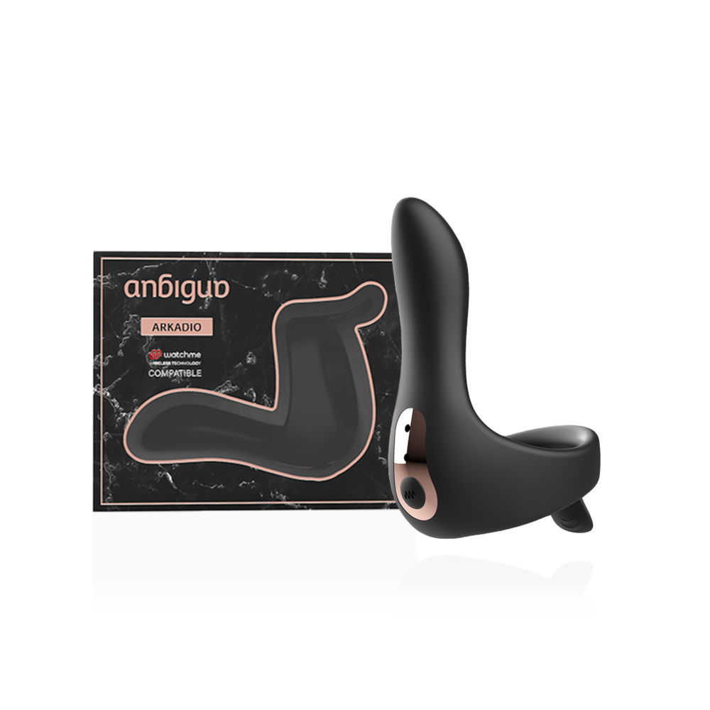 ANBIGUO - STIMOLATORE GHIANDOLE ARKADIO E PERINEO COMPATIBILE CON TECNOLOGIA WIRELESS WATCHME