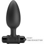 PRETTY LOVE - VIBRA BUTT PLUG 2 ANAL PLUG 10 VIBRATIONEN SCHWARZ