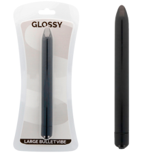 GLOSSY - VIBRATEUR SLIM NOIR