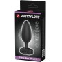 PRETTY LOVE - VIBRA BUTT PLUG 2 ANAL PLUG 10 VIBRATIONS BLACK