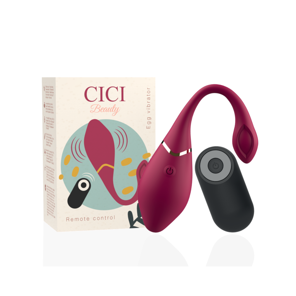CICI BEAUTY - PREMIUM SILIKON EI VIBRATOR FERNBEDIENUNG