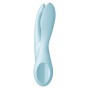 SATISFYER - VIBRATEUR THREESOME 1 BLEU