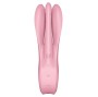 SATISFYER - THREESOME 1 VIBRATOR ROSA
