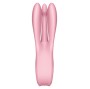 SATISFYER - THREESOME 1 VIBRATOR PINK