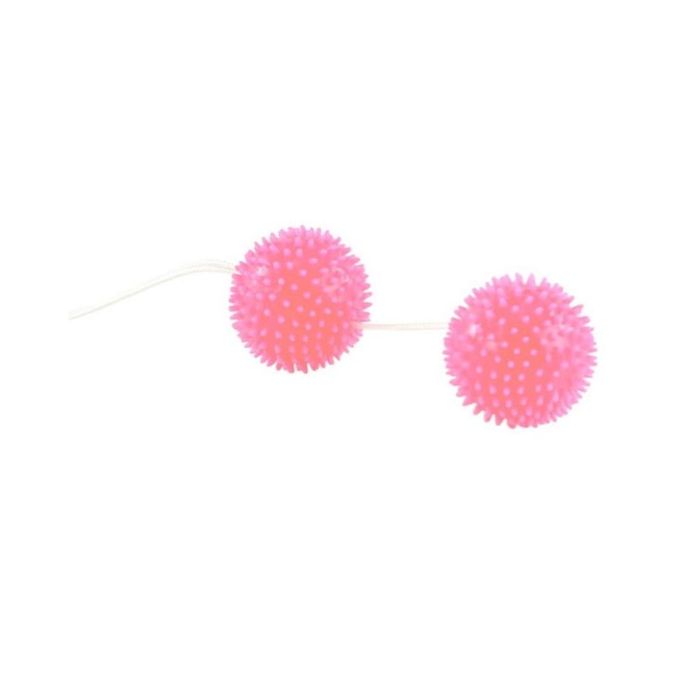 BAILE - A DEEPLY PLEASURE PINK TEXTURED BALLS 3.6 CM