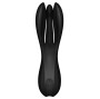 SATISFYER - VIBRATEUR THREESOME 2 NOIR