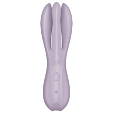 SATISFYER - VIBRATORE THREESOME 2 VIOLA