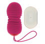 OHMAMA - TÉLÉCOMMANDE FONCTION HAUT ET BAS EGG 7 MODES ROSE