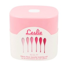 LESLIE - SET PER ALLENAMENTO MUSCOLI PELVICI KEGEL FIT 6 PEZZI