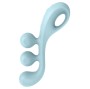 SATISFYER - MULTI VIBRATORE TRI BALL 2 BLU