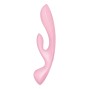 SATISFYER - TRIPLE OH HYBRID VIBRATION PINK
