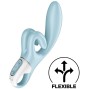 SATISFYER - VIBRATION DE LAPIN TOUCH ME BLEU