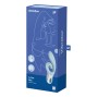 SATISFYER - LOVE ME RABBIT VIBRATION BLEU