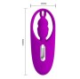 PRETTY LOVE - STIMOLATORE PER MUTANDINE CON TELECOMANDO WILD RABBIT LILLA