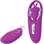 PRETTY LOVE - DANCING BUTTERFLY STIMULATOR FOR PANTIES WITH REMOTE CONTROL LILAC