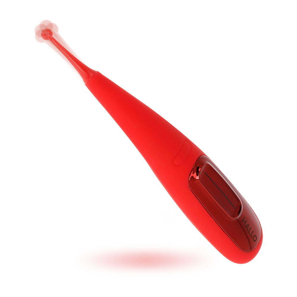 HALLO - FOCUS VIBRATOR RED