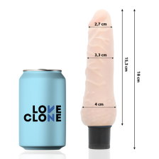 LOVECLONE - VIBRATEUR AUTOLUBRIFIANT SVEN 18.5 CM -O- 3.3 CM