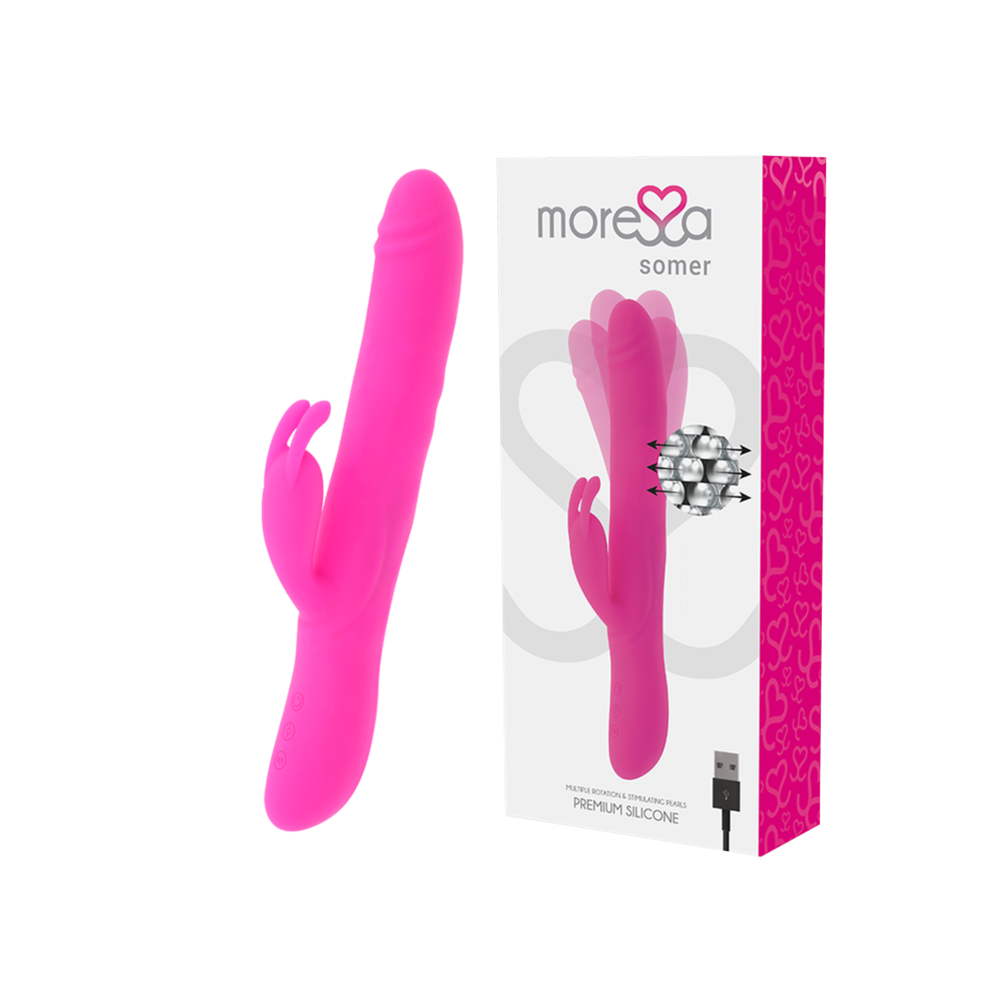 MORESSA - SOMER PREMIUM VIBRATOR WITH MULTIPLE ROTATION