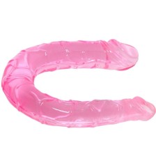 BAILE - DOUBLE DONG DOUBLE PINK DILDO