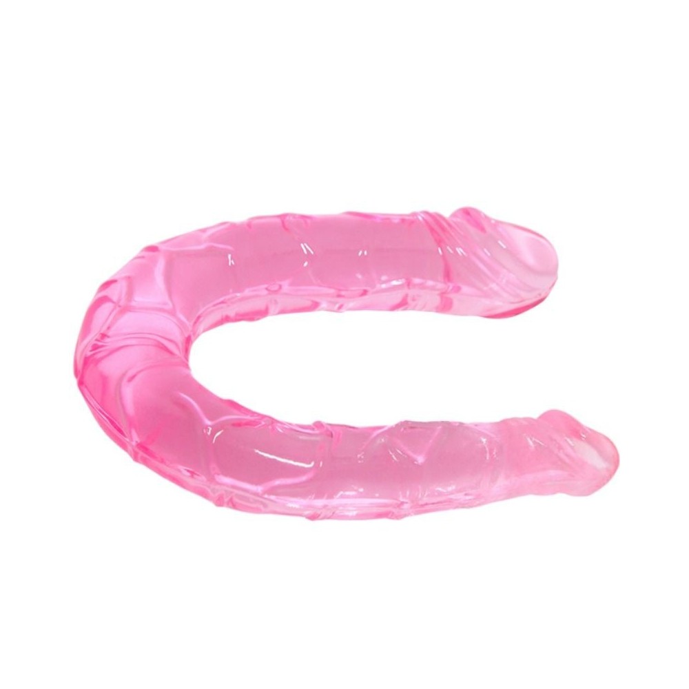 BAILE - DOPPEL DONG DOPPEL ROSA DILDO