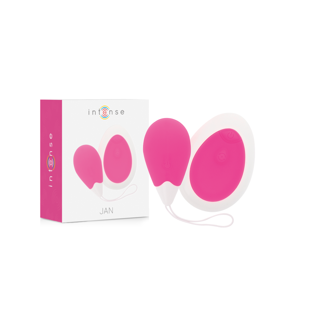 INTENSE - JAN EGG VIBRATOR FERNBEDIENUNG ROSA