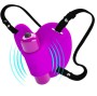 PRETTY LOVE - HEARTBEAT CLITORIS MASSAGER 10 VIBRATION MODES PURPLE