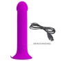PRETTY LOVE - VIBRATEUR MURRAY ET STIMULATEUR DE POINT G VIOLET