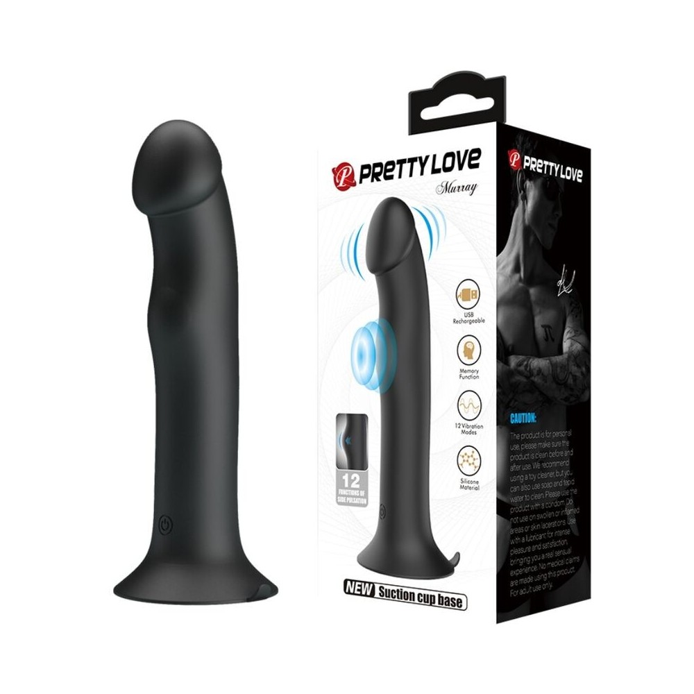 PRETTY LOVE - MURRAY BLACK VIBRADOR E SUCÇÃO CLITÓRICA