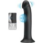 PRETTY LOVE - MURRAY BLACK CLITORAL VIBRATOR AND SUCKER