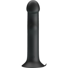 PRETTY LOVE - MURRAY BLACK CLITORAL VIBRATOR AND SUCKER