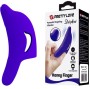 PRETTY LOVE - PUISSANT STIMULATEUR DE DOIGTS BLEU FONCÉ DELPHINI