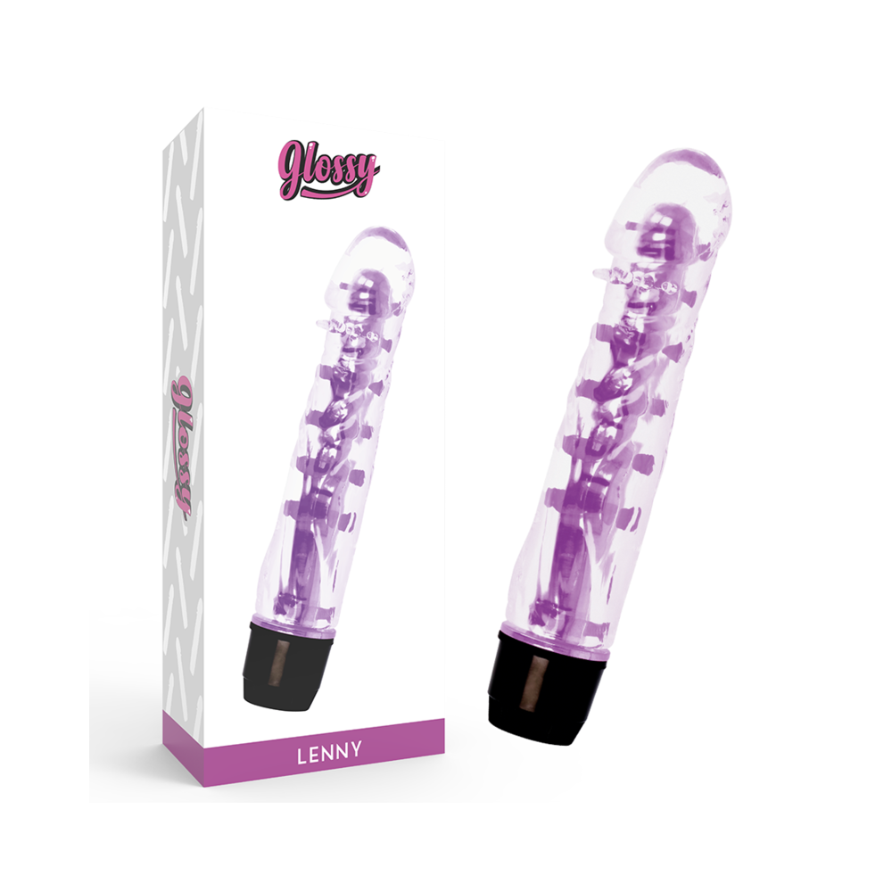 GLOSSY - LENNY VIBRATOR LILA