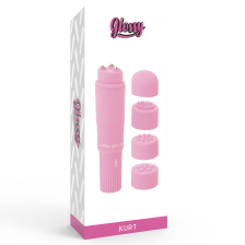 GLOSSY - KURT POCKET MASSAGER PINK