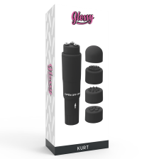 GLOSSY - MASSEUR DE POCHE KURT NOIR