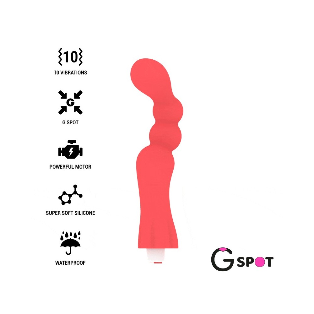 G-SPOT - VIBRATEUR GOHAN LIGHT ROUGE