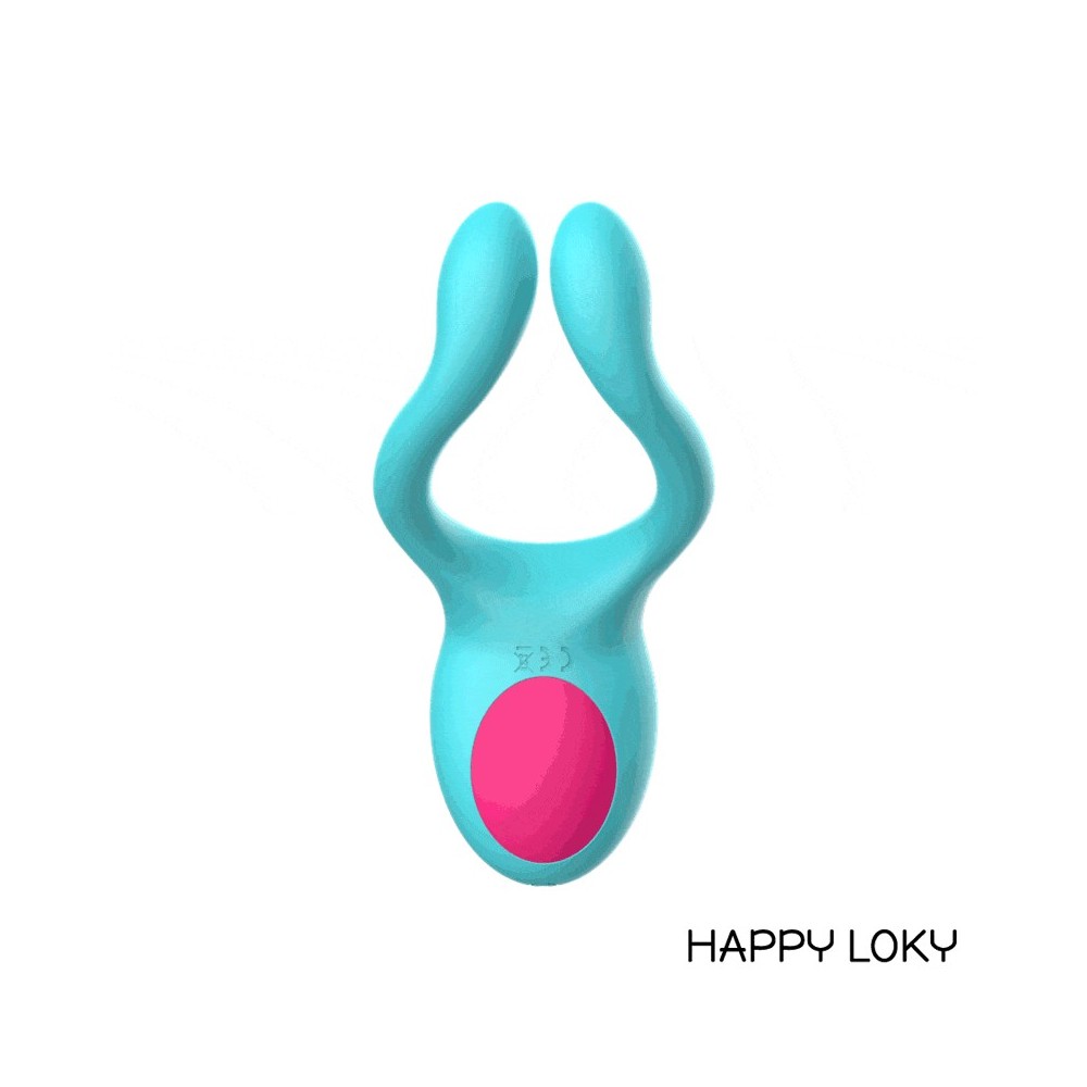 HAPPY LOKY - FUNNY FROG MULTI VIBRATOR CONTROLE REMOTO