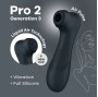 SATISFYER - PRO 2 GENERATION 3 LIQUID AIR TECHNOLOGY SCHWARZ